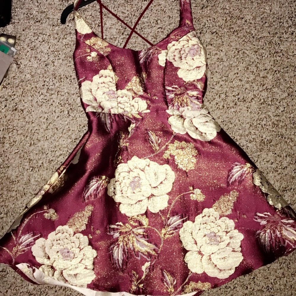 Windsor Floral Homecoming Social Dress